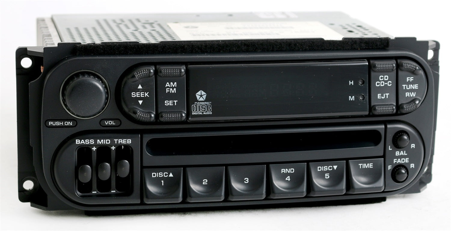 1 Factory Radio 638-01111F-NOA AM/FM Radio CD Player 1 Factory Radio 638-01111F-NOA