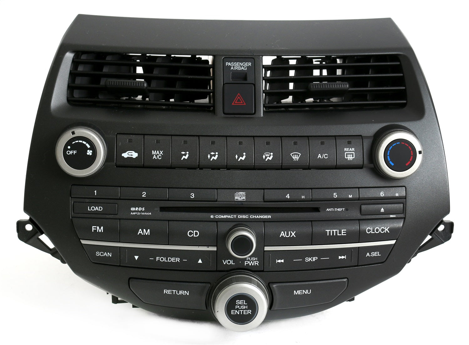 1 Factory Radio 638-50766-NOA AM/FM Radio 6 Disc CD Player 1 Factory Radio 638-50766-NOA