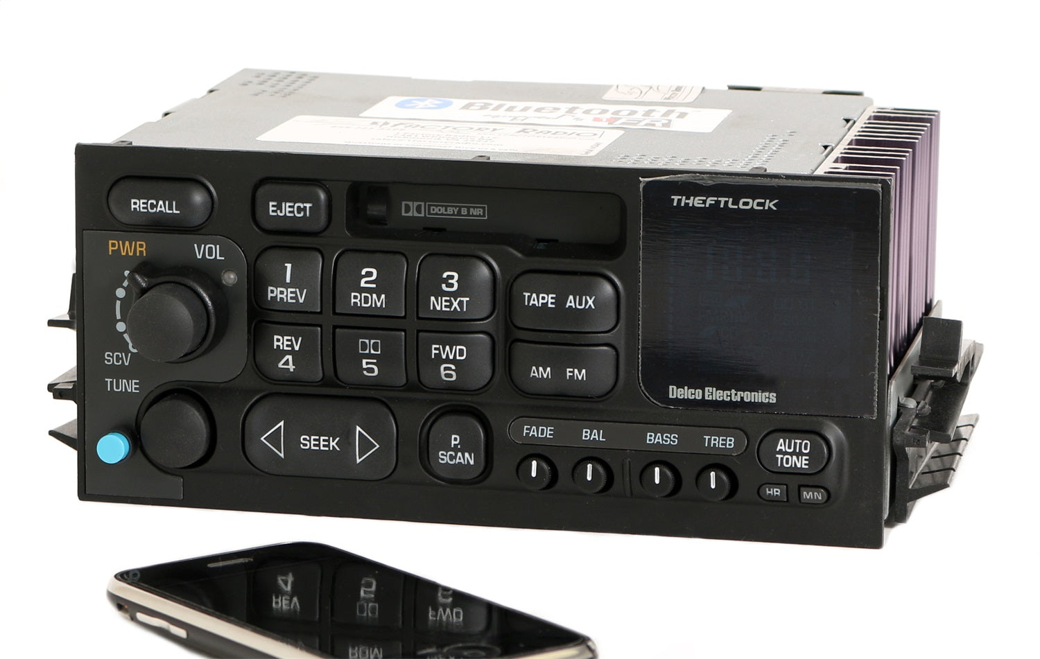 1 Factory Radio 638-01007C-BT AM/FM Radio Cassette Player 1 Factory Radio 638-01007C-BT