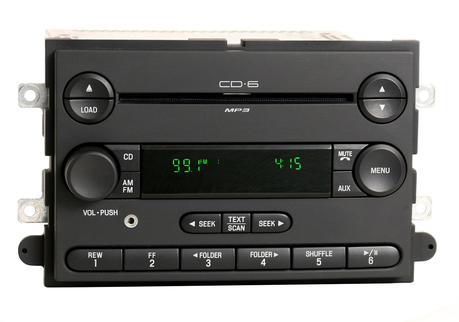 1 Factory Radio 638-07525-A AM/FM Radio 6 Disc CD Player 1 Factory Radio 638-07525-A