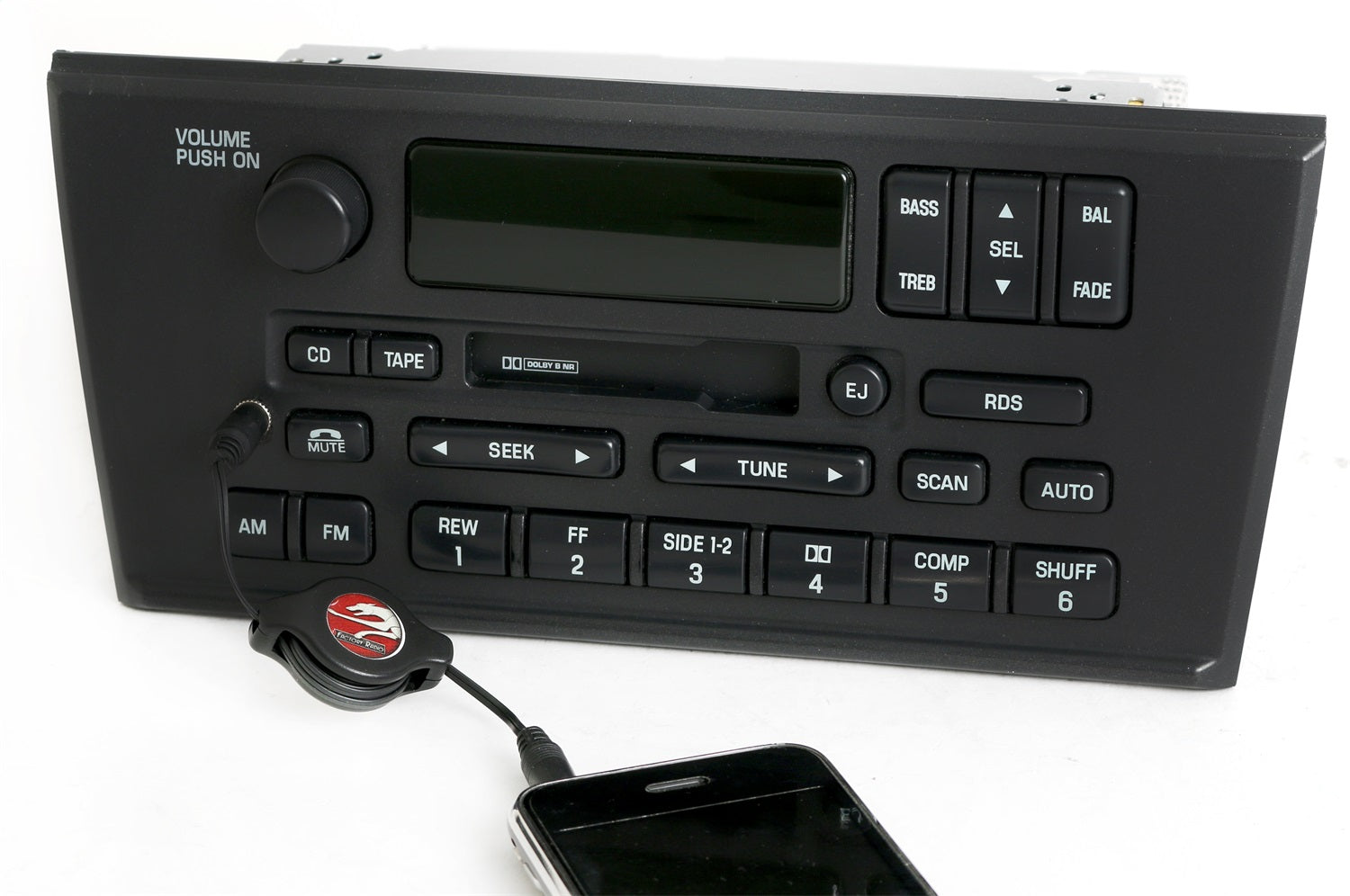 1 Factory Radio 638-01200-A AM/FM Radio Cassette Player 1 Factory Radio 638-01200-A