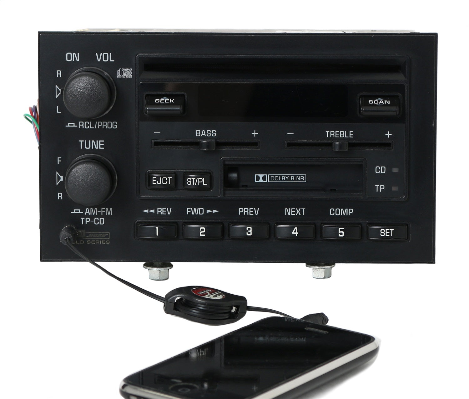 1 Factory Radio 638-00932-A AM/FM Radio CD Cassette Player 1 Factory Radio 638-00932-A