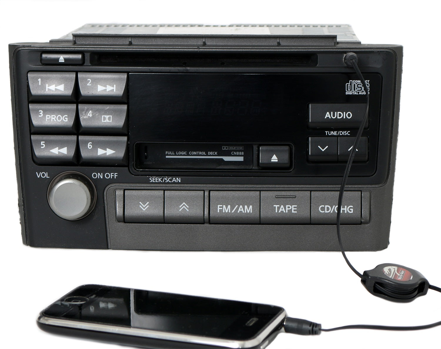1 Factory Radio 638-57839-A AM/FM Radio CD Cassette Player 1 Factory Radio 638-57839-A