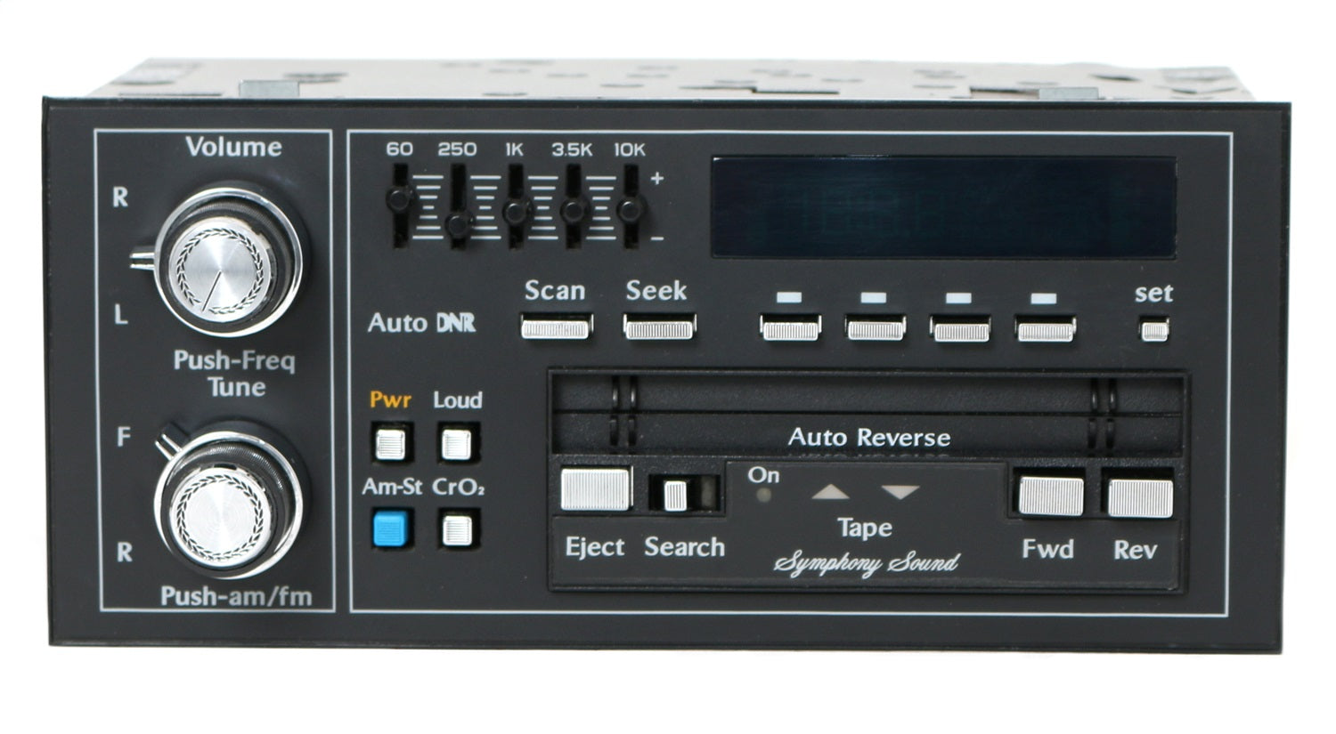 1 Factory Radio 638-00933-NOA AM/FM Radio Cassette Player; Remanufactured; OE Part Number: 16127076; 1 Factory Radio 638-00933-NOA