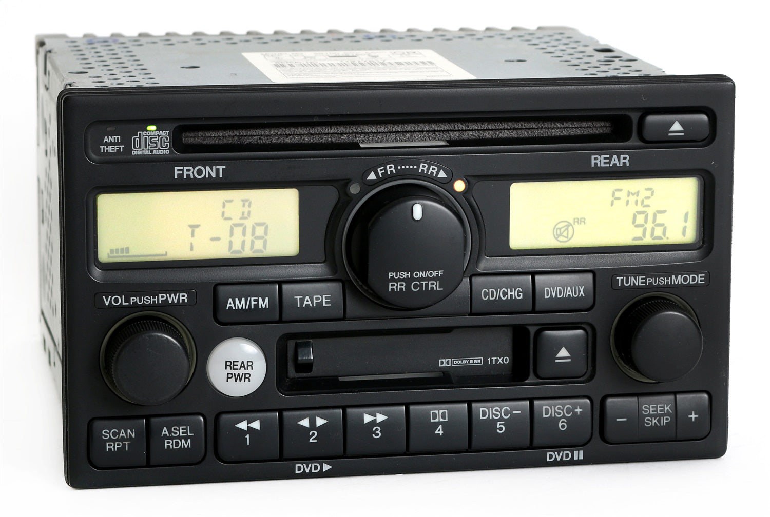 1 Factory Radio 638-58003-NOA AM/FM Radio CD Cassette Player 1 Factory Radio 638-58003-NOA