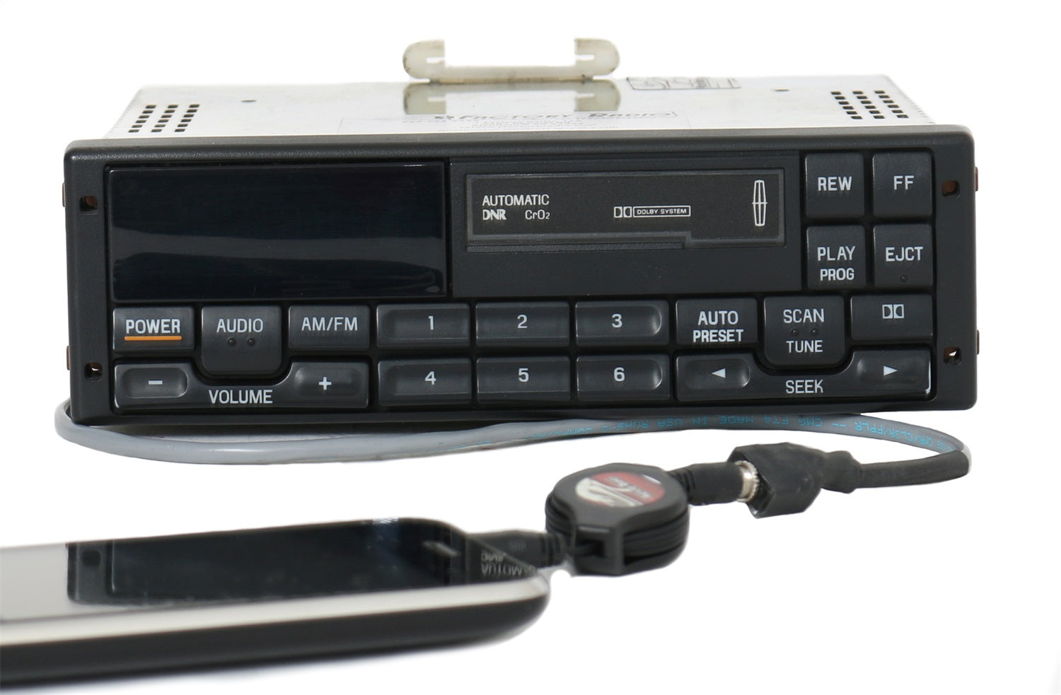 1 Factory Radio 638-00884-B AM/FM Radio Cassette Player 1 Factory Radio 638-00884-B