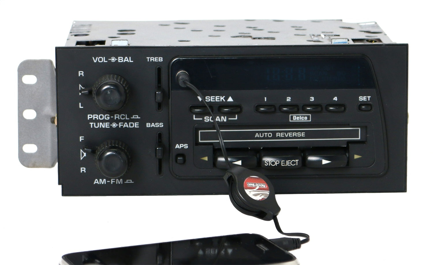1 Factory Radio 638-00943A-A2 AM/FM Radio Cassette Player 1 Factory Radio 638-00943A-A2