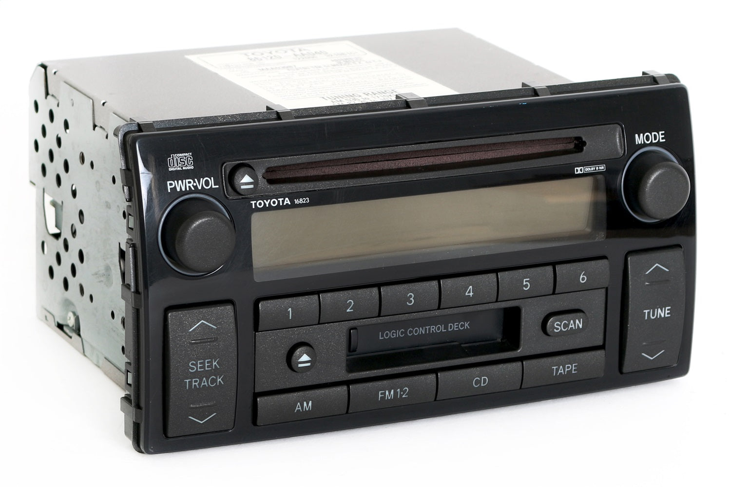 1 Factory Radio 638-58016B-NOA AM/FM Radio CD Cassette Player 1 Factory Radio 638-58016B-NOA