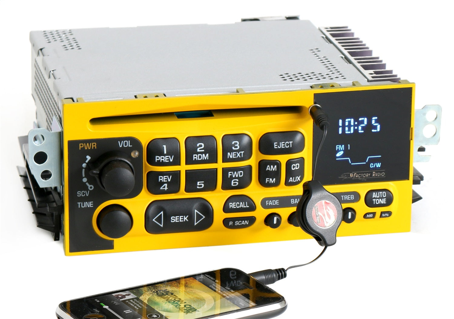 1 Factory Radio 638-01007D-A-YB AM/FM Radio CD Player 1 Factory Radio 638-01007D-A-YB