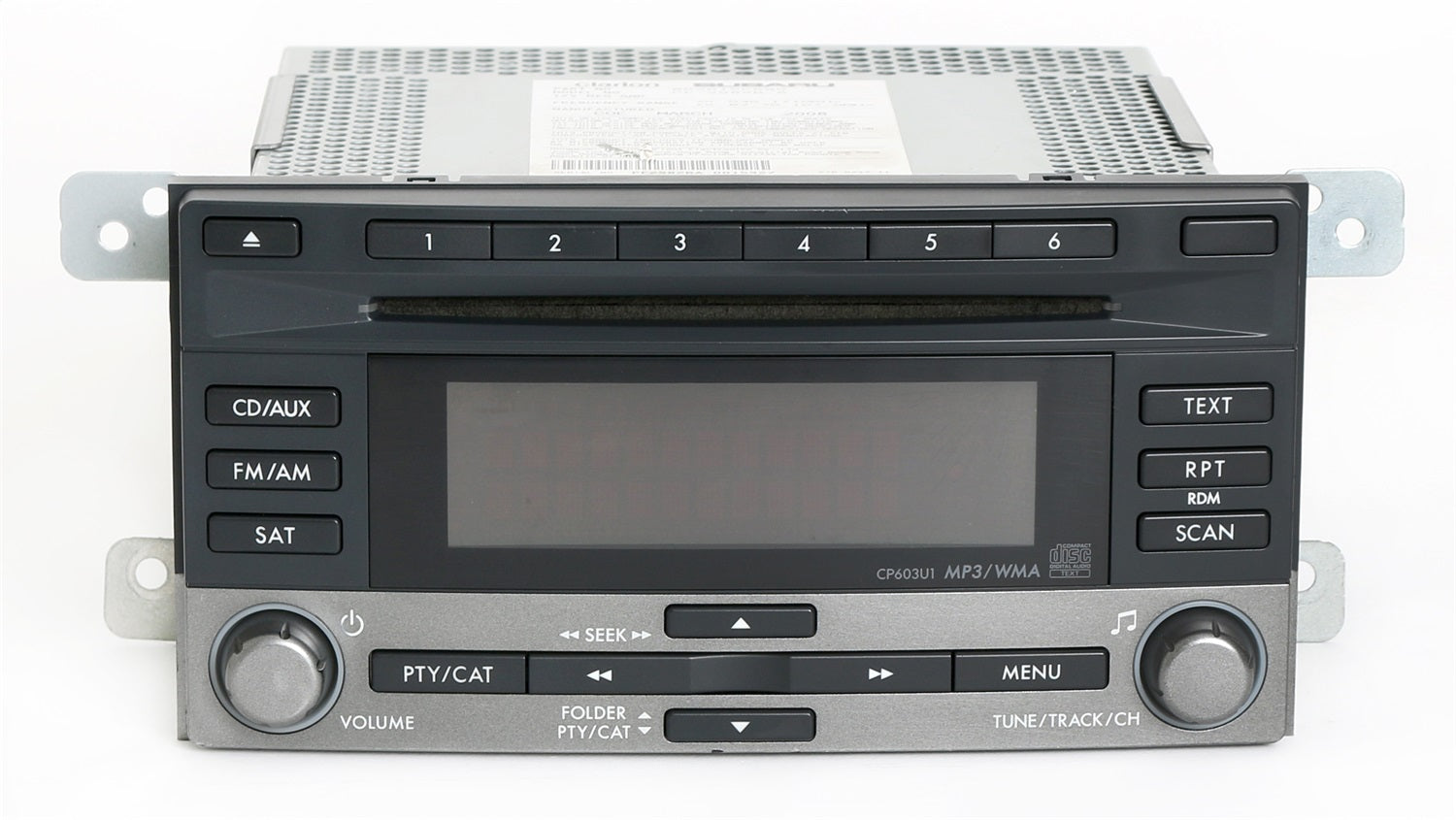 1 Factory Radio 638-51044-NOA AM FM Radio WMA MP3 CD Player 1 Factory Radio 638-51044-NOA