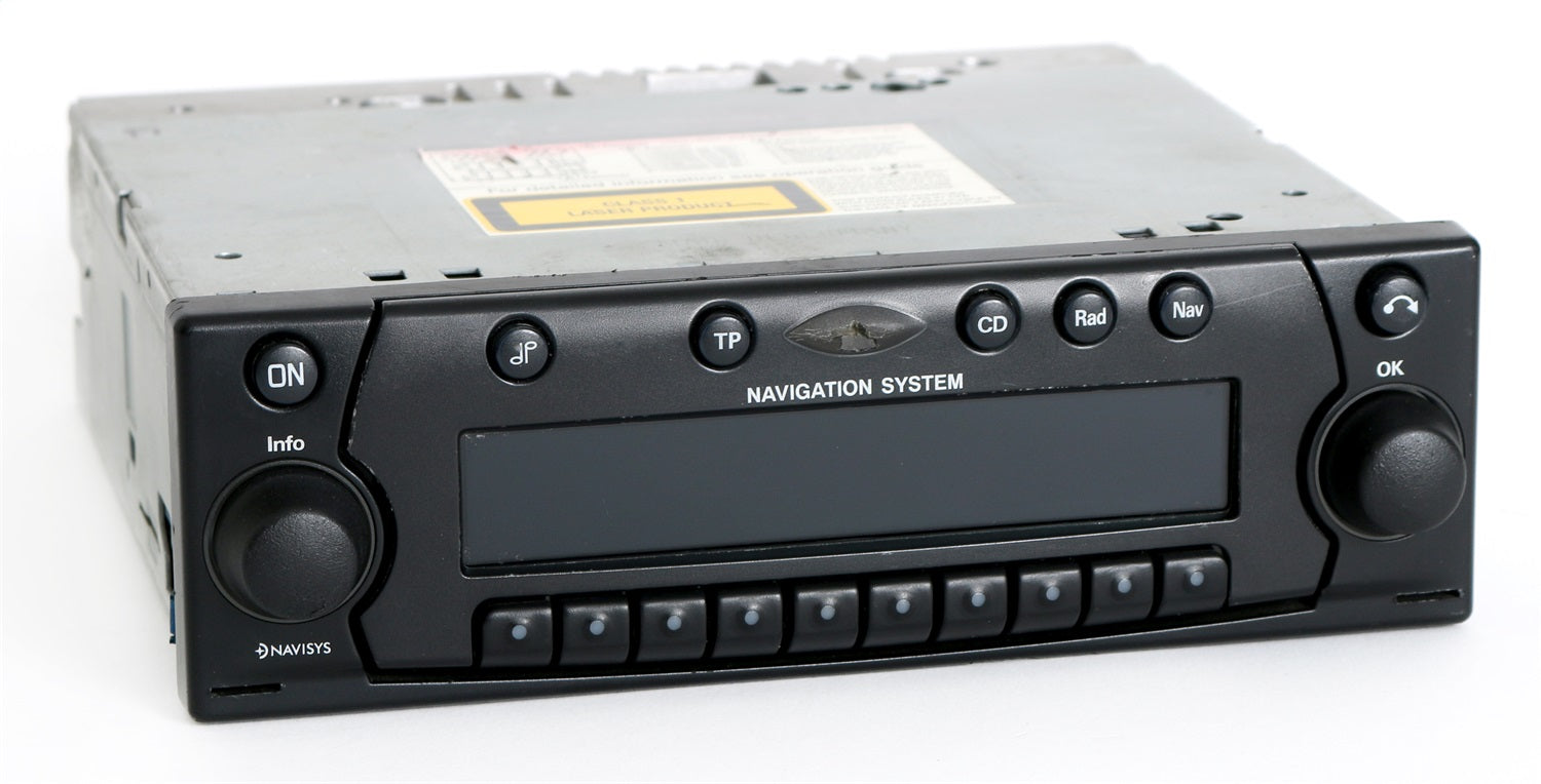 1 Factory Radio 638-58087-NOA AM FM Radio CD Player; Remanufactured; Black; OE Part Number: XQD000220PMA; 1 Factory Radio 638-58087-NOA