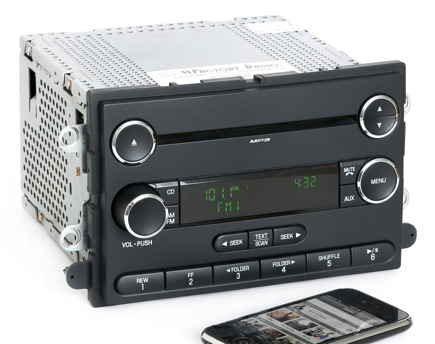 1 Factory Radio 638-02351-BT AM/FM Radio CD Player 1 Factory Radio 638-02351-BT