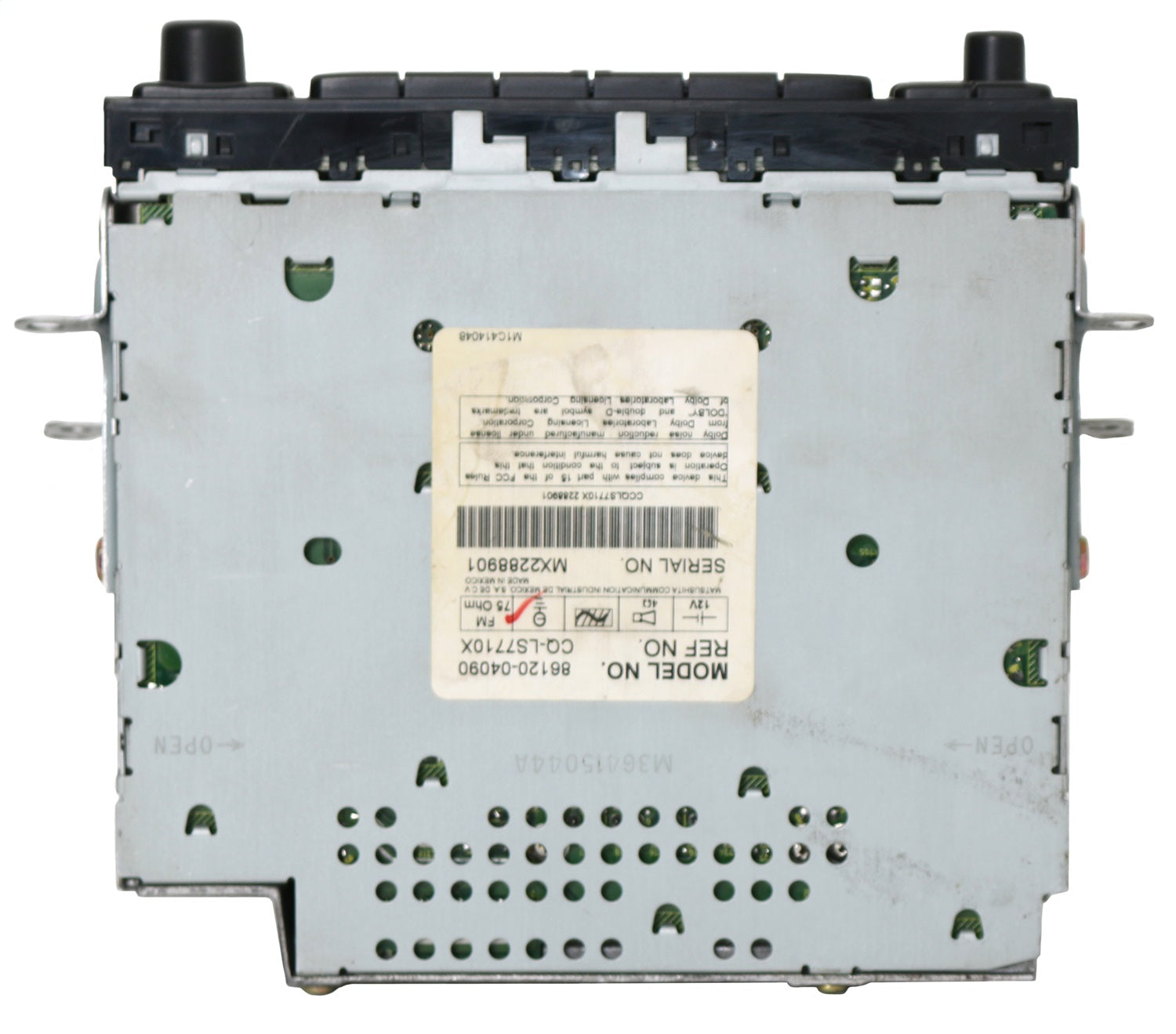 1 Factory Radio 638-03361-D AM FM Radio CD DVD Player 1 Factory Radio 638-03361-D