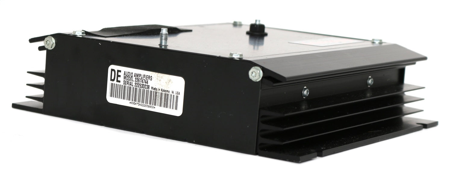 1 Factory Radio 638-01309-NOA Audio Amplifier; Remanufactured; Metal; OE Part Number: 22674744; 1 Factory Radio 638-01309-NOA