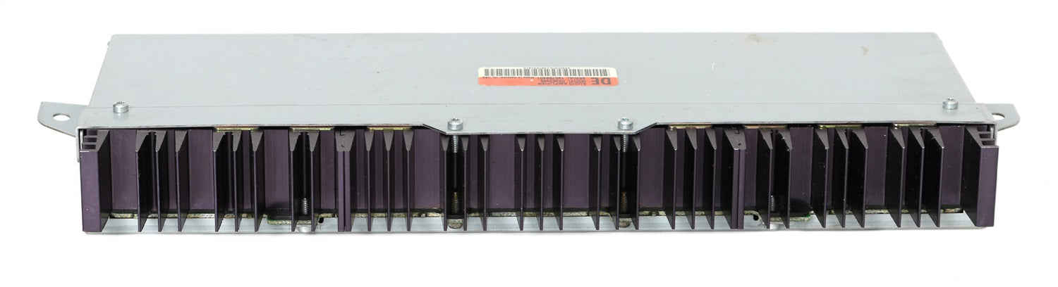 1 Factory Radio 638-01328-NOA2 Audio Amplifier; Remanufactured; Silver Metal; OE Part Number: 09363466; 1 Factory Radio 638-01328-NOA2