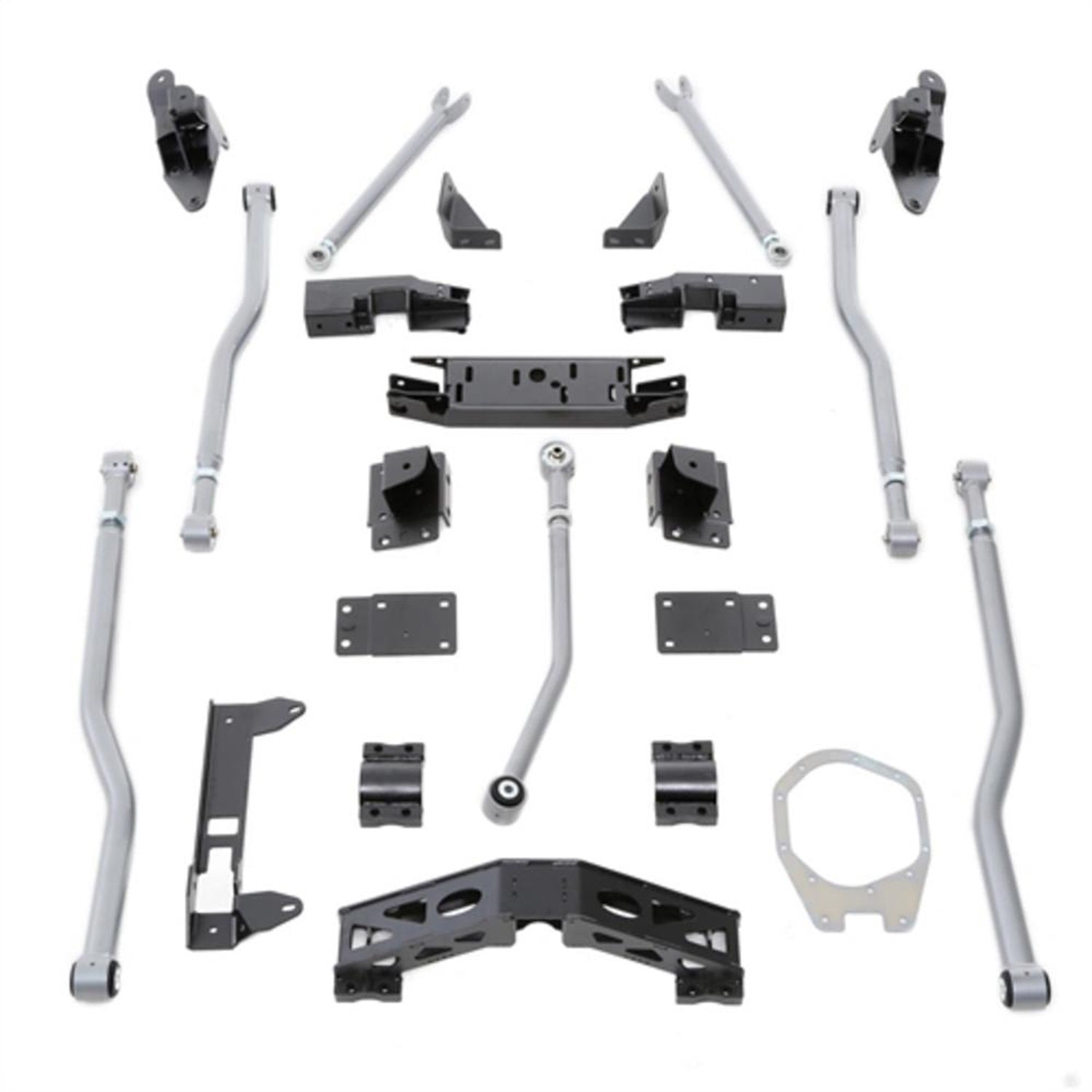 Rubicon Express JK4300 Extreme Duty Radius Long Arm Upgrade Kit; 4 Link Front/3 Link Rear; Rubicon Express JK4300