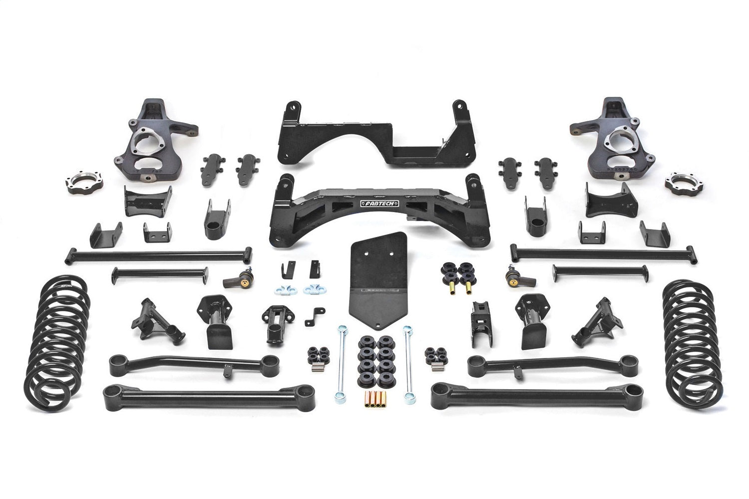 Fabtech K1018 Basic Lift System w/Shocks; w/Performance Shocks; 6 in. Lift; Fabtech K1018