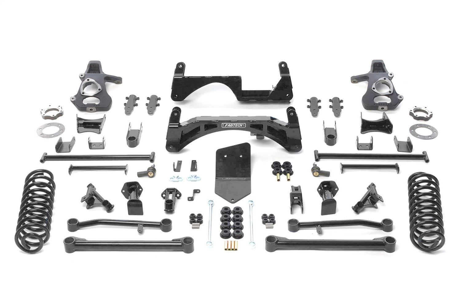 Fabtech K1019 Basic Lift System w/Shocks; w/Performance Shocks; 6 in. Lift; Fabtech K1019