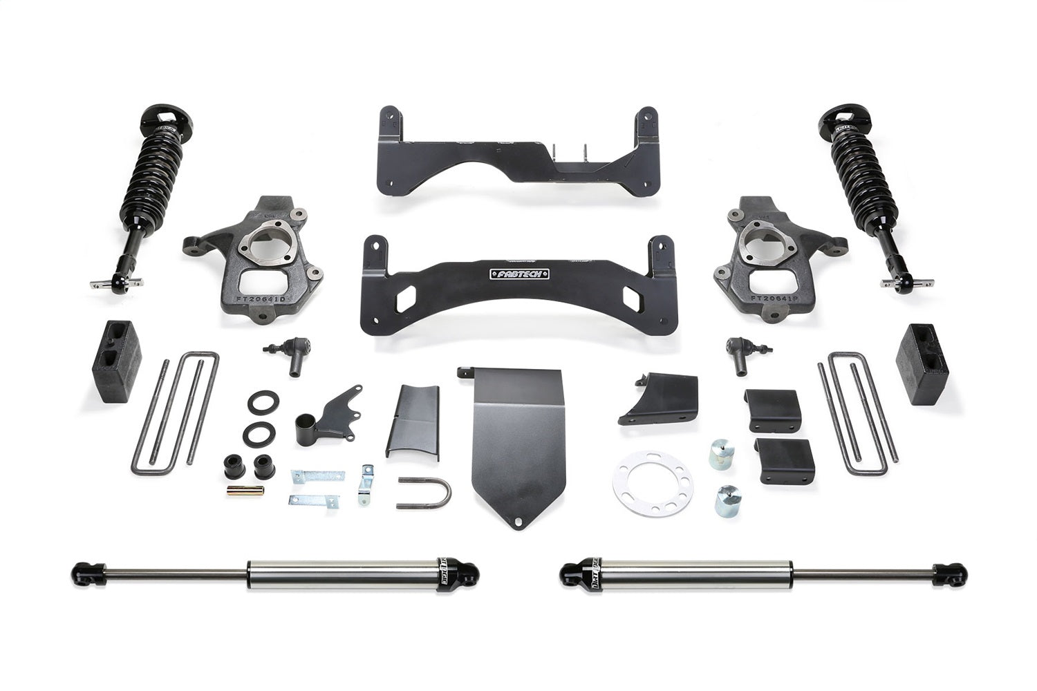Fabtech K1083DL Basic Lift System w/Shocks Fabtech K1083DL