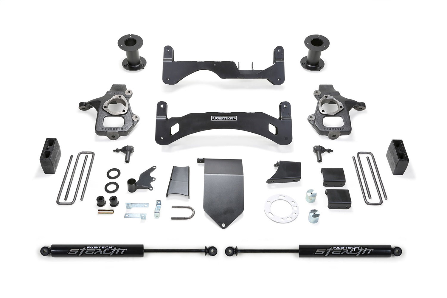 Fabtech K1083M Basic Lift System w/Shocks Fabtech K1083M
