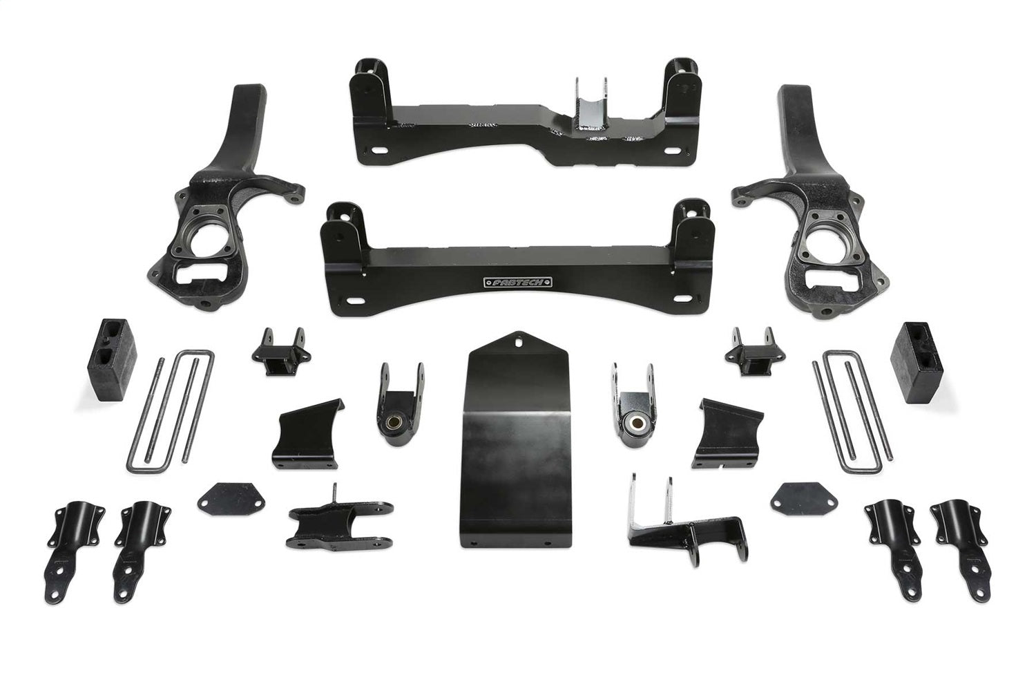 Fabtech K1137 Basic Lift System; 6 in. Lift; Incl. PN [FTS21250/FTS21251/FTS21265]; Fabtech K1137