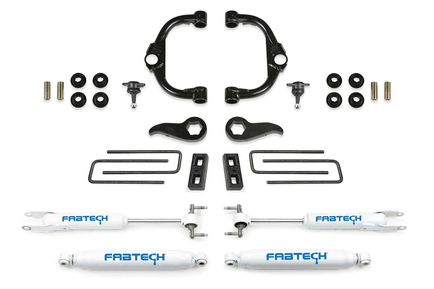 Fabtech K1179 Ball Joint UCA Lift System w/Shocks Fabtech K1179