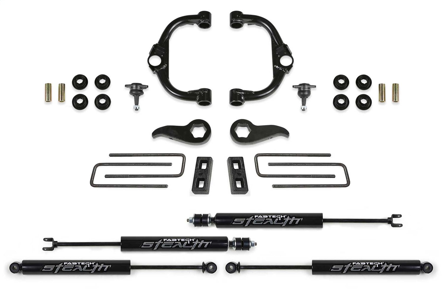 Fabtech K1179M Ball Joint UCA Lift System w/Shocks Fabtech K1179M