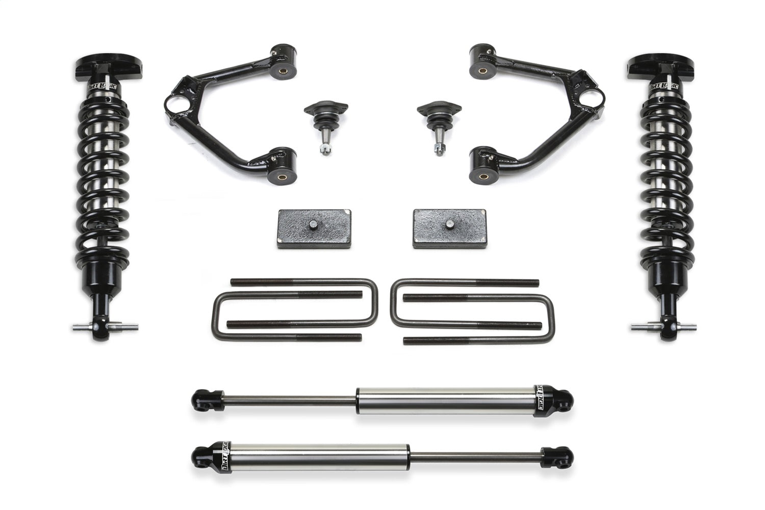 Fabtech K1189DL Budget Lift System w/Shock Fabtech K1189DL