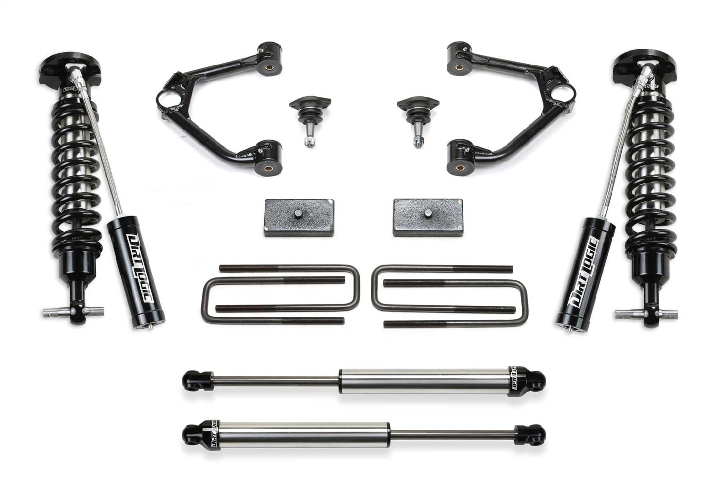 Fabtech K1190DL Budget Lift System w/Shock Fabtech K1190DL