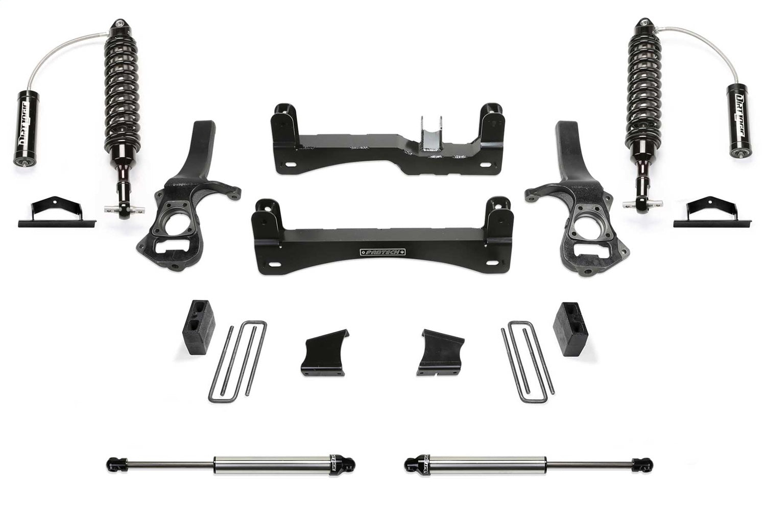 Fabtech K1198DL Performance Lift System w/Shocks Fabtech K1198DL