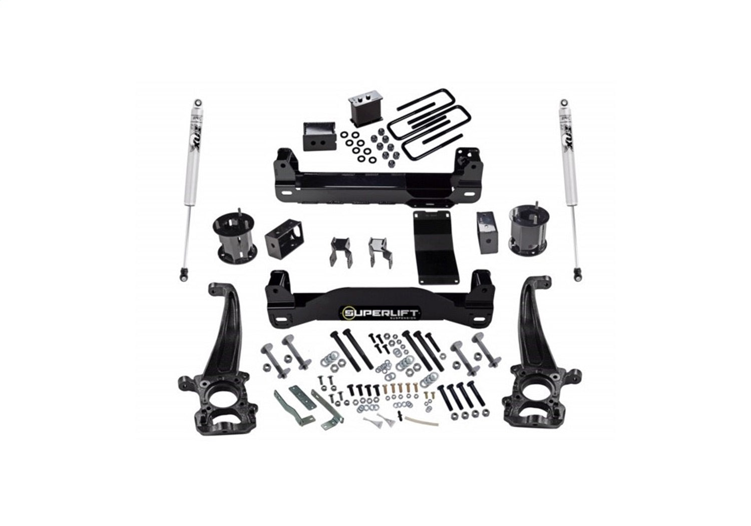 Superlift K127F 6 inch Lift Kit-2015-2020 Ford F-150 4WD with FOX 2.0 Series Shocks Superlift K127F