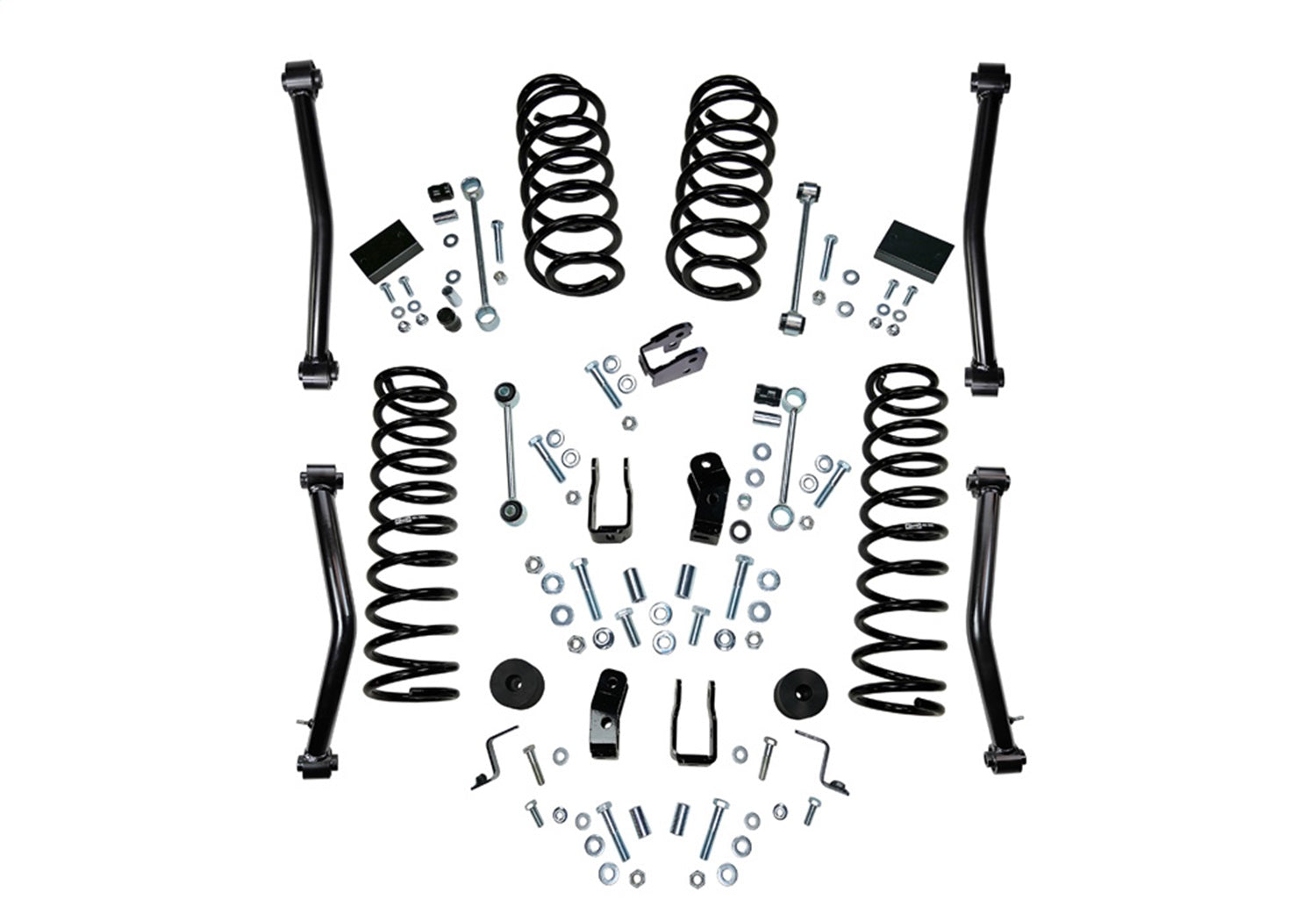 Superlift K176 4 inch Lift Kit-2018-2020 Jeep Wrangler JL Unlimited-with Shock Brackets Superlift K176