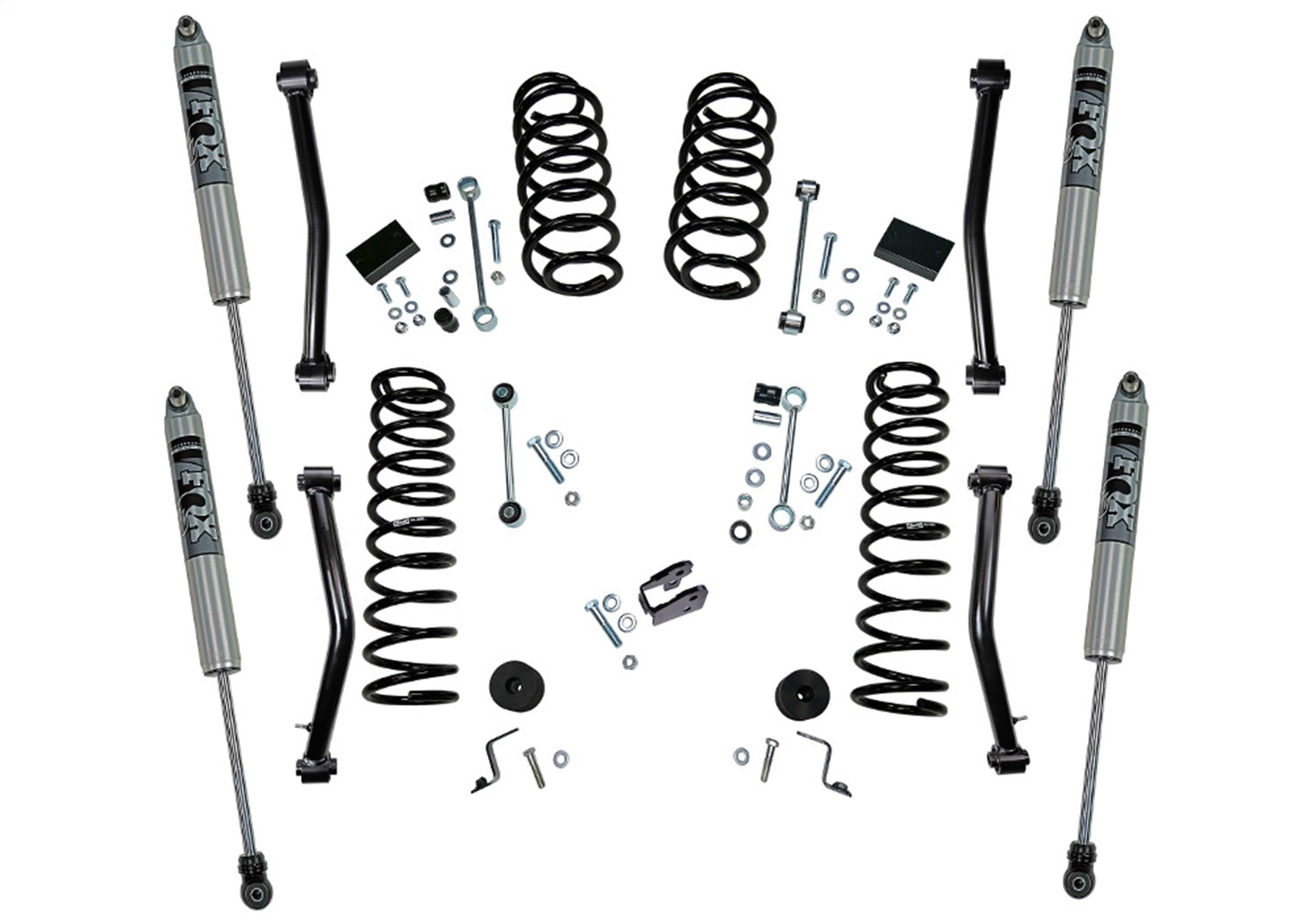 Superlift K176F 4 inch Lift Kit-2018-2020 Jeep Wrangler JL Unlimited-with FOX Shocks Superlift K176F