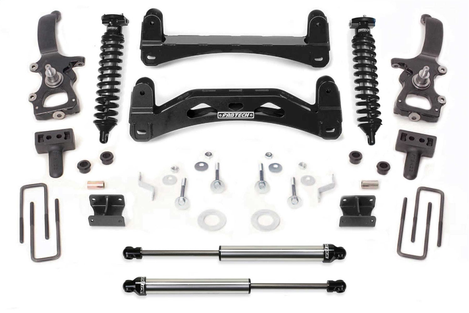 Fabtech K2001DL Performance Lift System w/Shocks Fabtech K2001DL