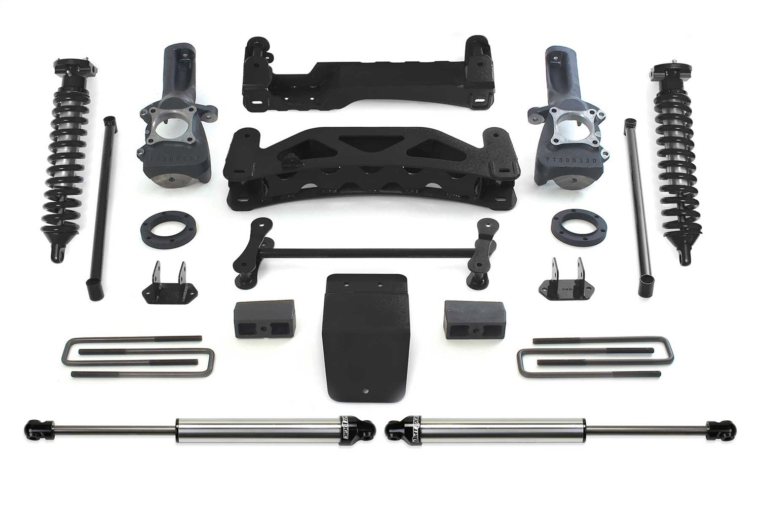 Fabtech K2003DL Performance Lift System w/Shocks Fabtech K2003DL