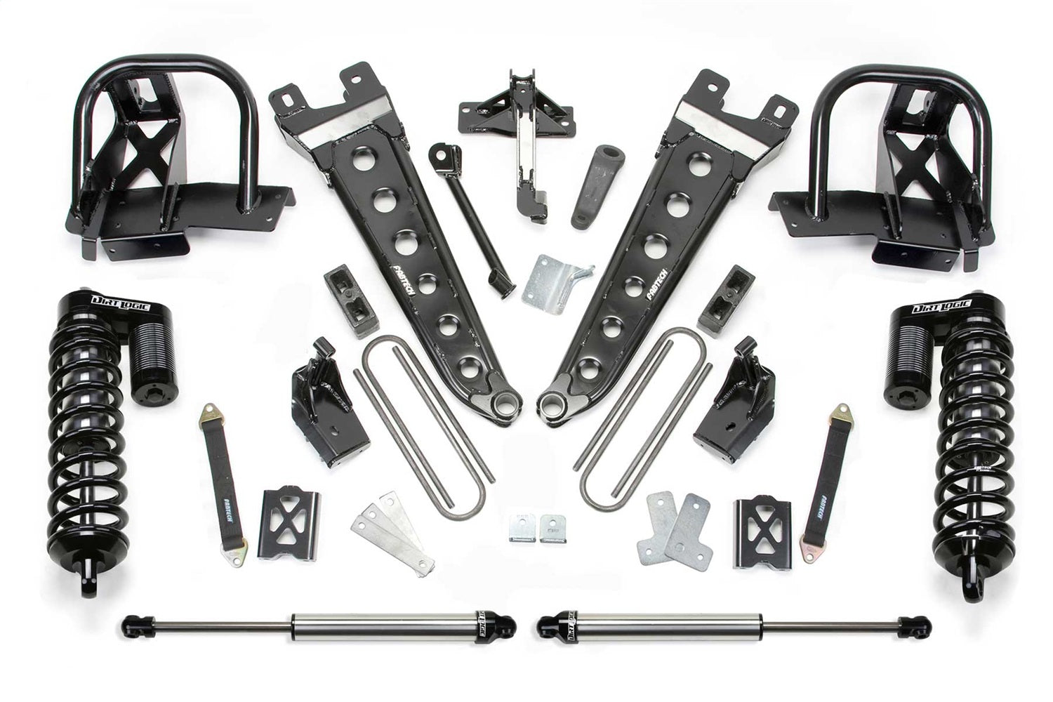 Fabtech K2012DL Radius Arm Lift System Fabtech K2012DL