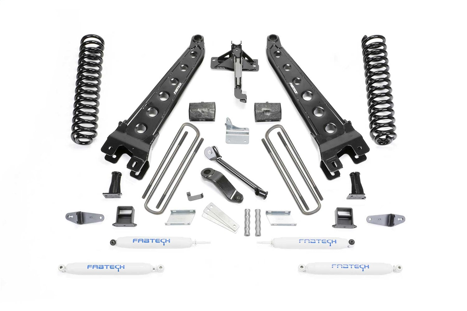 Fabtech K2052 Radius Arm Lift System; w/Performance Shocks; 6 in. Lift; Fabtech K2052