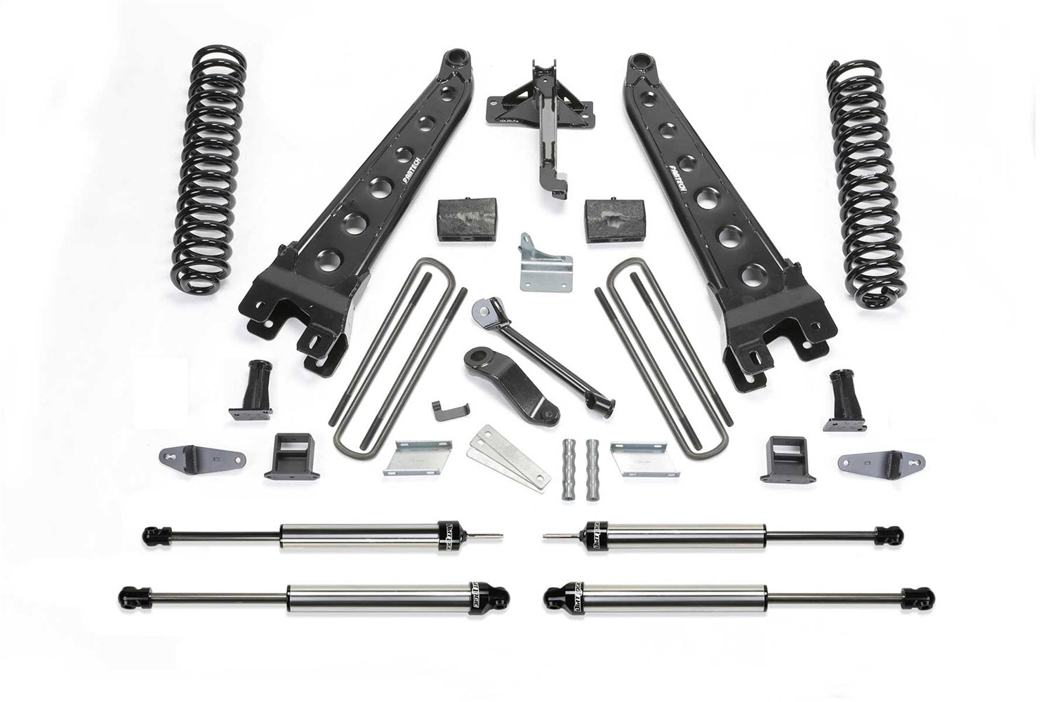 Fabtech K2052DL Radius Arm Lift System; w/DLSS Shocks; 6 in. Lift; Fabtech K2052DL