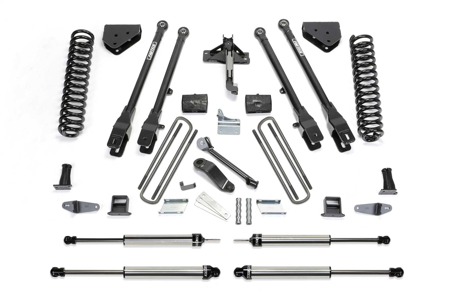 Fabtech K2054DL 4 Link Lift System; w/DLSS Shocks; 6 in. Lift; Fabtech K2054DL