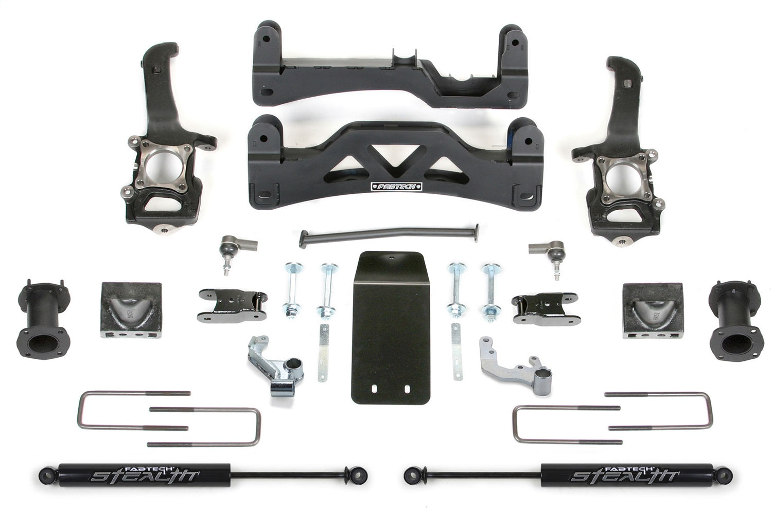 Fabtech K2190M Basic Lift System w/Shocks Fabtech K2190M