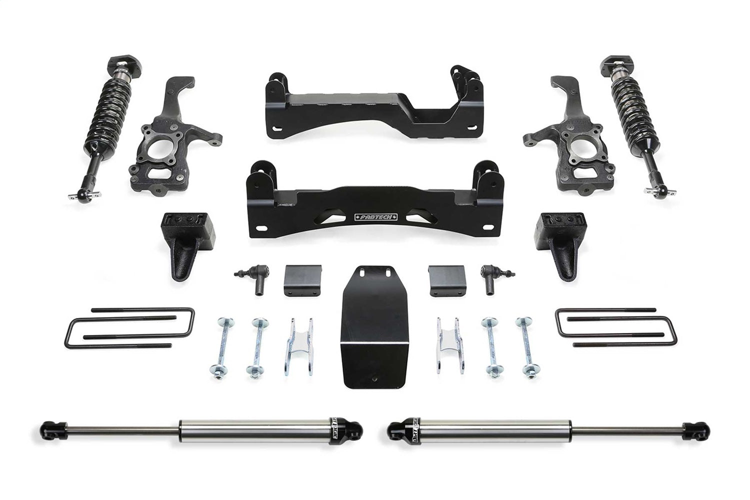 Fabtech K2195DL Performance Lift System w/Shocks; 6 in. Lift; w/DLSS Shocks; Fabtech K2195DL