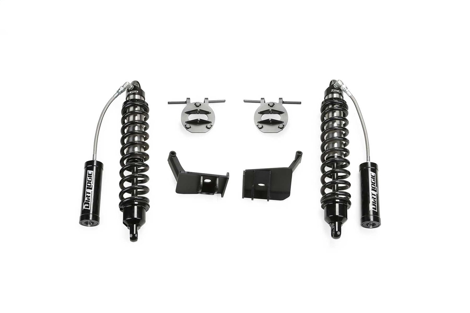 Fabtech K2241DL Coilover Conversion; Front; 6 in. Lift; w/Front Dirt Logic 2.5 Resi Coilovers; Fabtech K2241DL