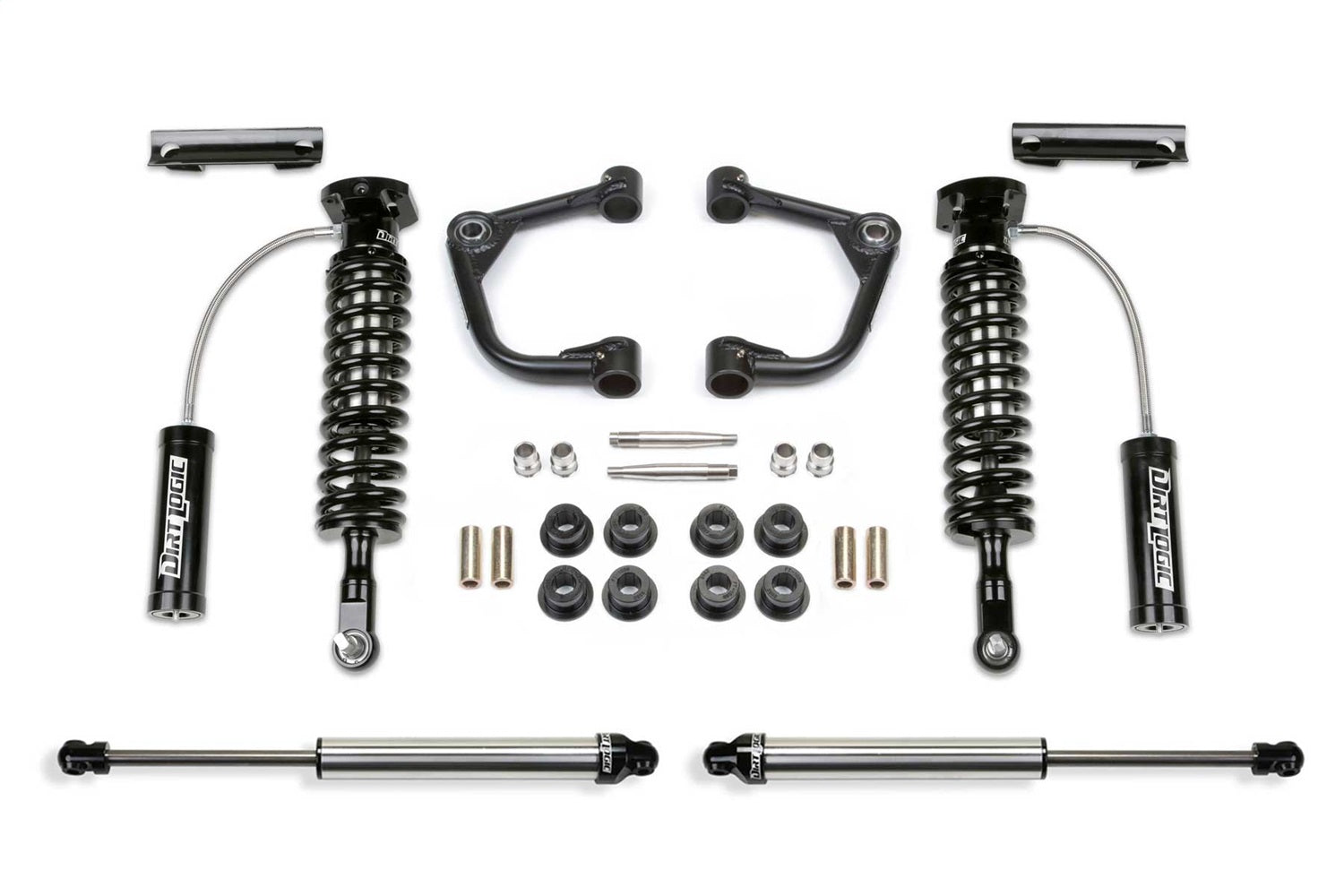 Fabtech K2261DL Uniball UCA Lift System w/Shocks Fabtech K2261DL