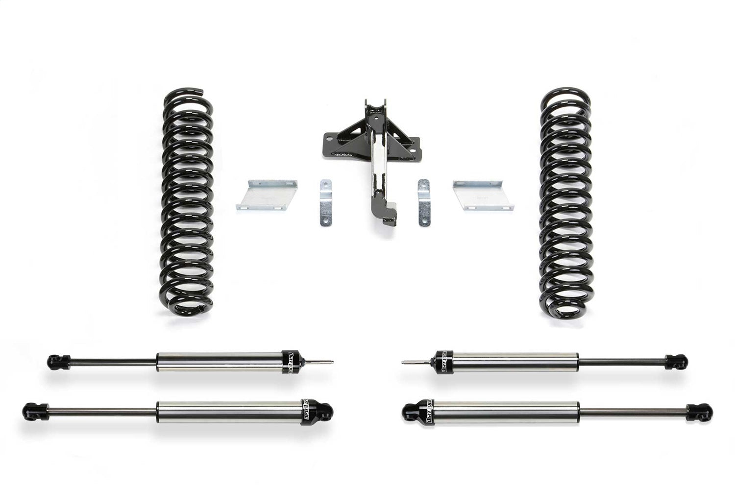 Fabtech K2339DL Budget Lift System w/Shock; 2.5 in. Lift; w/Dirt Logic 2.25 Shocks; Fabtech K2339DL