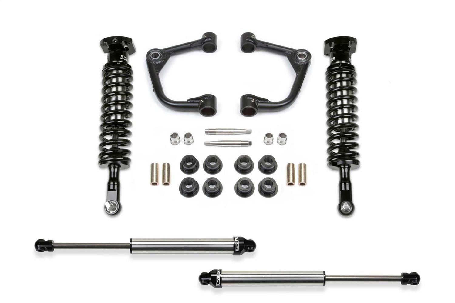 Fabtech K2374DL Uniball UCA Lift System w/Shocks Fabtech K2374DL