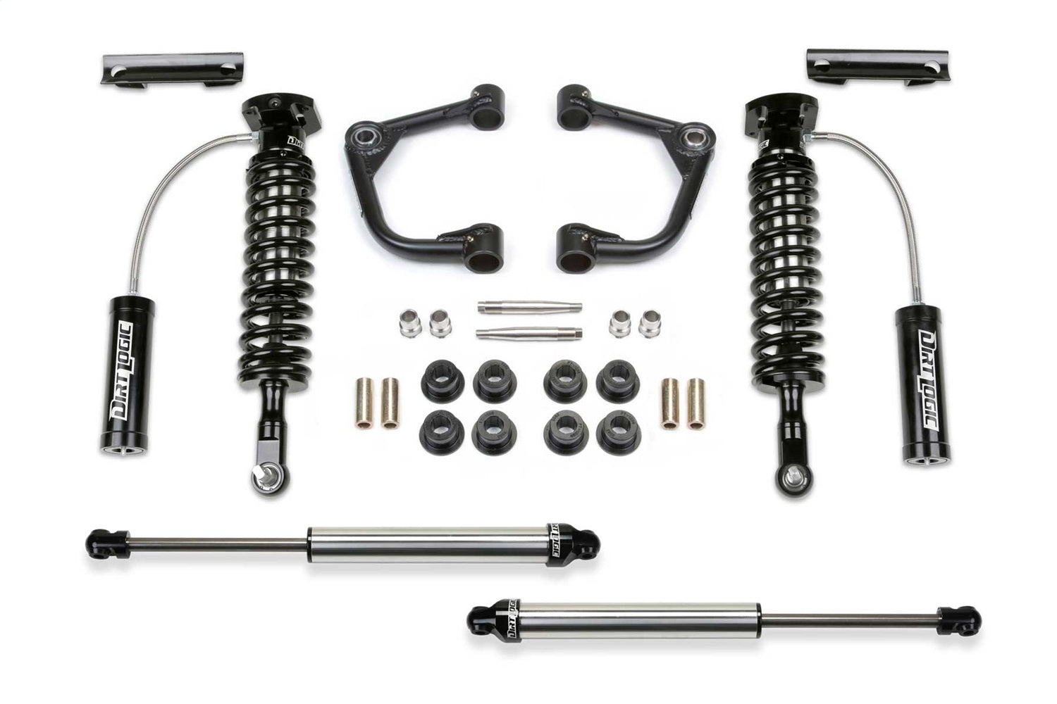 Fabtech K2375DL Uniball UCA Lift System w/Shocks Fabtech K2375DL