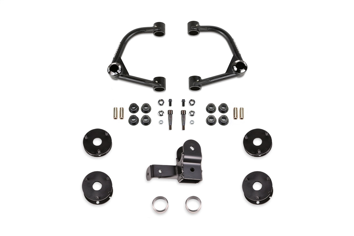 Fabtech K2383 Uniball UCA Lift Kit; 3 in. w/Uniballs and Shock Spacers; Fabtech K2383