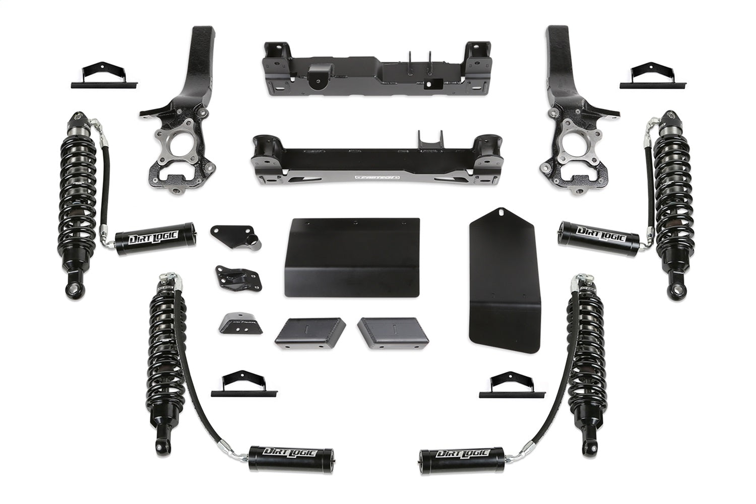 Fabtech K2395DL Lift Kit; 5 in. Lift; w/2.5DLSS Resi Coil Over; Fabtech K2395DL
