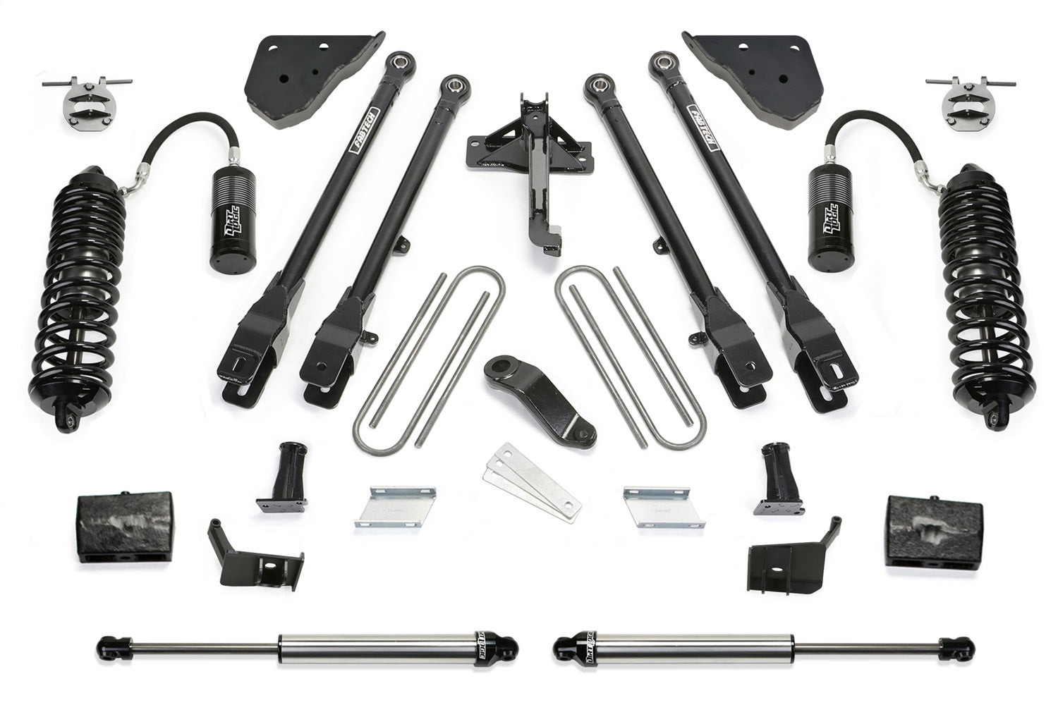 Fabtech K2432DL 4 Link Lift System Fabtech K2432DL