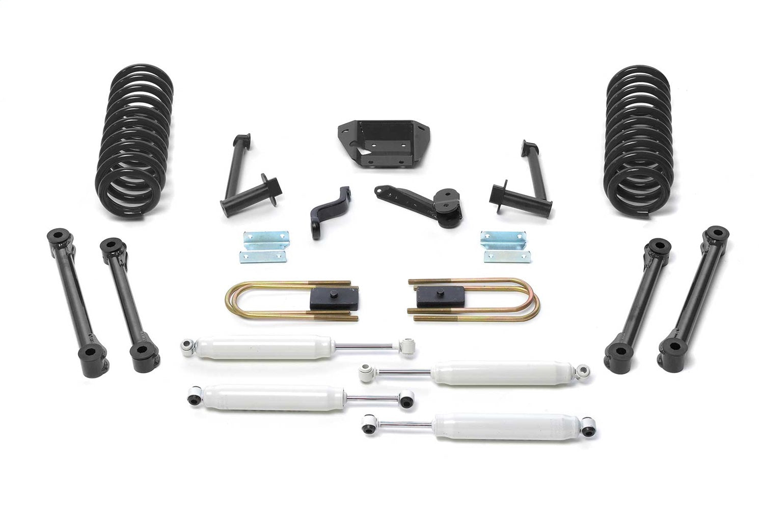 Fabtech K30153 Performance Lift System w/Shocks; w/Performance Shocks; 6 in. Lift; Fabtech K30153